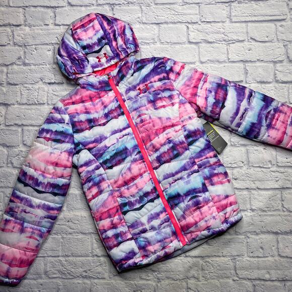 Under Armour Multicolor Cold Gear Puffer Jacket - Picture 1 of 11